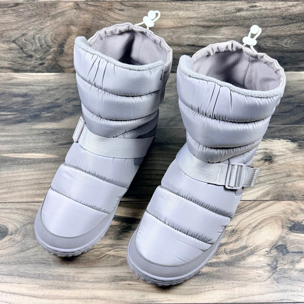 NIB Chaco Ramble Puff Tall Winter Boots 10M Ash Gray Puffer - Picture 2 of 9